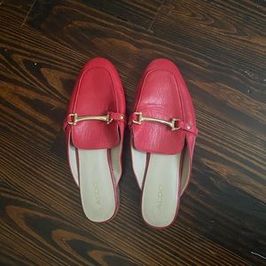 Aldo slip on mules